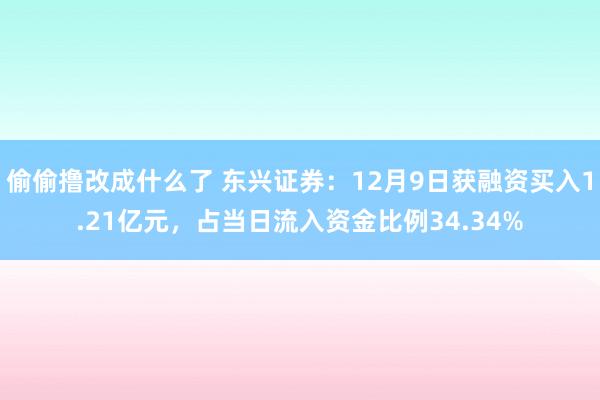 偷偷撸改成什么了 东兴证券：12月9日获融资买入1.21亿元，占当日流入资金比例34.34%