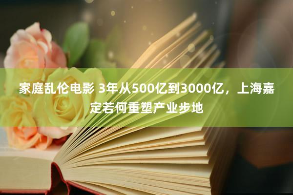 家庭乱伦电影 3年从500亿到3000亿，上海嘉定若何重塑产业步地